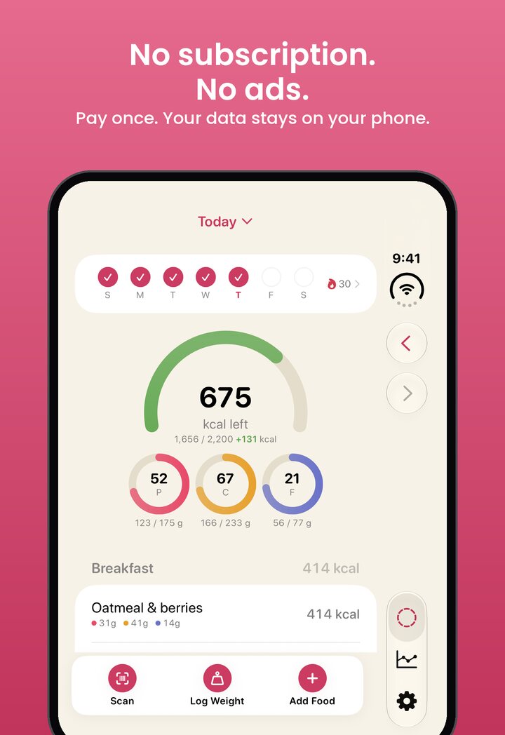 Radish on the iPhone Duo outer display